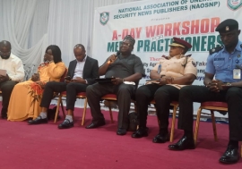 Some of the panelists at the NAOSNP workshop on Wednesday. 